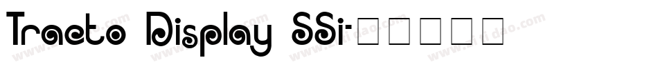 Tracto Display SSi字体转换